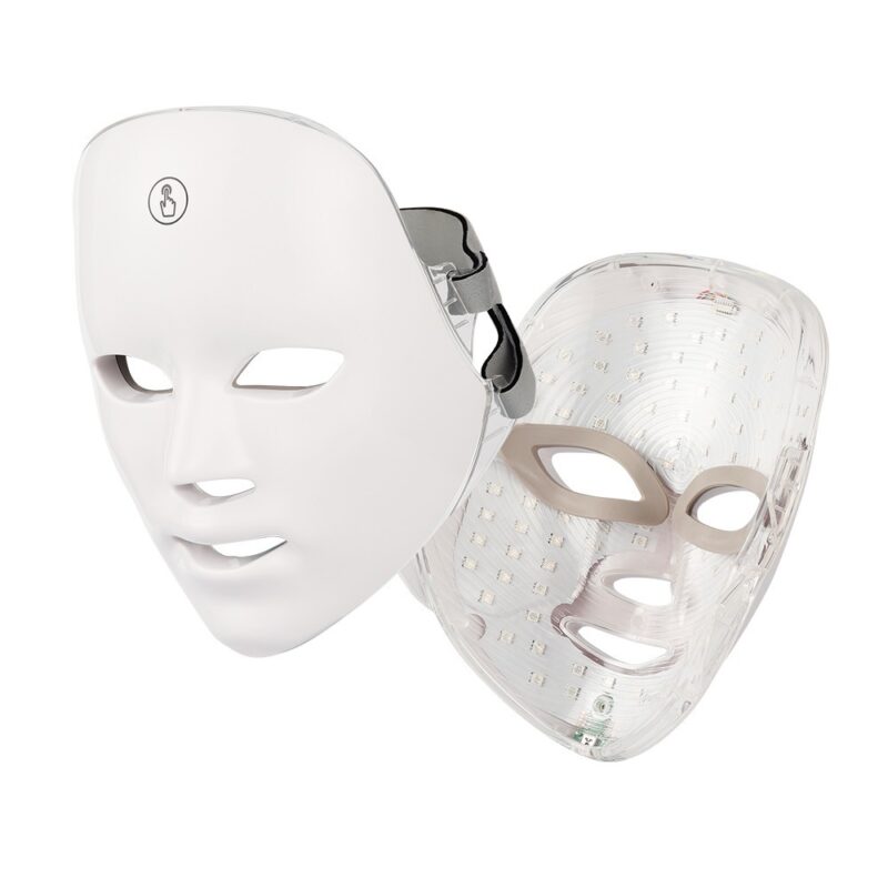 7 Color LED Light Therapy Mask with Neck Attachment – Anti-Aging and Skin Repair