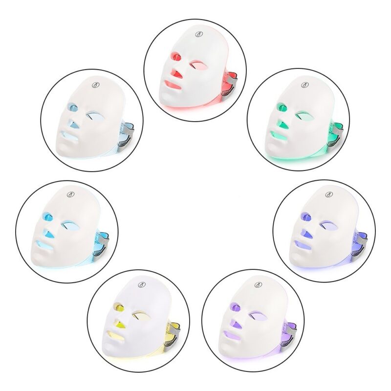 7 LED Light Therapy Colors and Their Skincare Benefits – Infographic