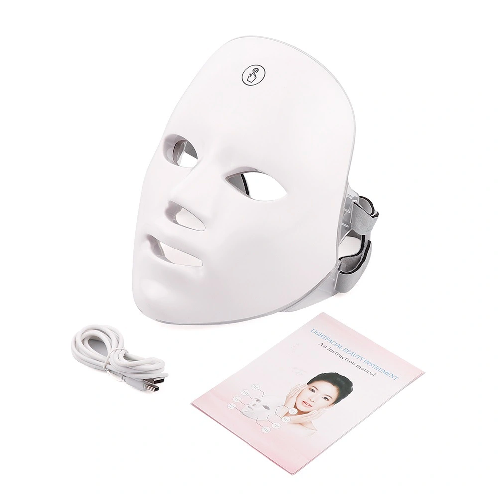 7 Color LED Mask for Acne, Wrinkles, and Skin Glow