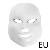 White LED Mask – AU Version White LED Mask for AU Plug – Light Therapy for Sun-Stressed Skin