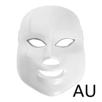White LED Mask – AU Version White LED Mask for AU Plug – Light Therapy for Sun-Stressed Skin